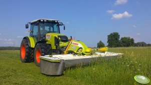 Claas Axos 330 & Claas Disco 3100F Profil