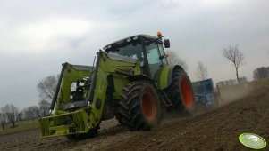 Claas Axos 330 + Mandam AS 2.7 + Poznaniak