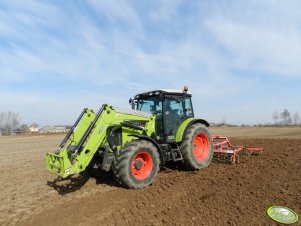 Claas Axos 340 i Unia Grudziądz