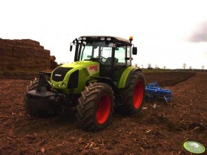 Claas Axos 340 + Lemken Smaragd 