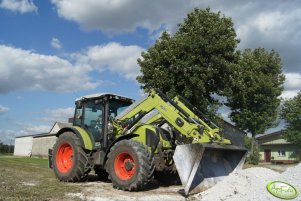  Claas Axos 340 & Quicke Q 45