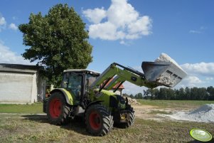 Claas Axos 340 & Quicke Q 45