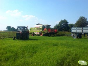 Claas Dominator 108sl Maxi & Massey Ferguson 255