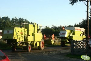 Claas Dominator 112cs + Dominator 105