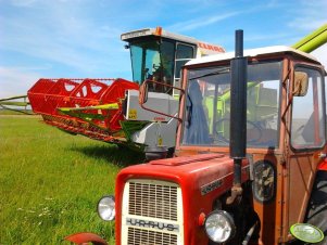 Claas Dominator & Ursus C-330