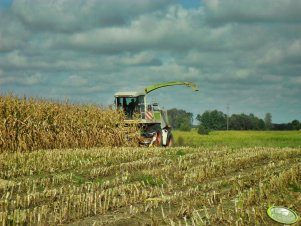 Claas Jaguar 820 & champion 4500