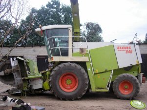 Claas Jaguar 840 + Claas RU 450