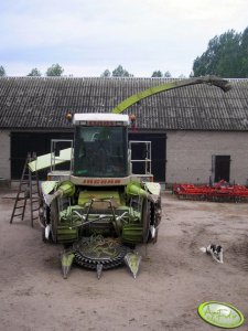 Claas Jaguar 840 + Claas RU 450