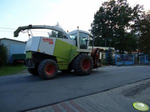 Claas Jaguar 860 + Champion 4500