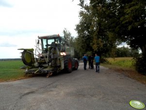 Claas Jaguar 870 + RU600