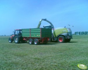 Claas Jaguar 950 & Ursus 1634+Pronar T683