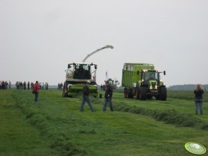 Claas Jaguar 960 i Claas Arion 640 + Quantum 4700P