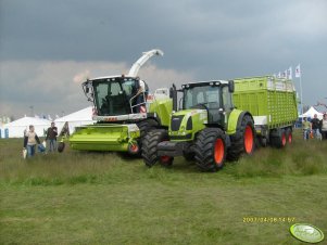 Claas Jaguar + Claas Arion 640