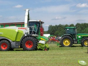 Claas Jaguar i John Deere