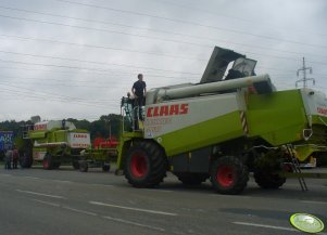 Claas Lexion 460 & Claas Mega 208