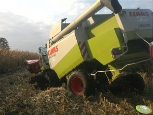 Claas Lexion 460 & Olimac Drago