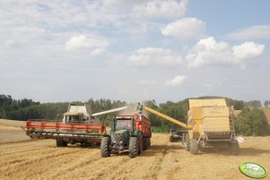 Claas Lexion 480, Challanger 654, Fendt 824