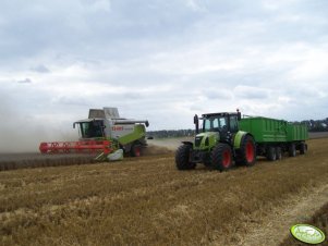 Claas Lexion 560 & Claas Arion 640