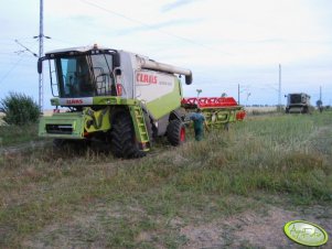 Claas Lexion 570 i Claas Lexion 480