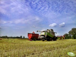 Claas Lexion 580 , Case & Metaltech