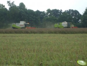 Claas Lexion 580 + Tucano 450