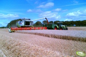 Claas Lexion 600 + heder 12 metrów