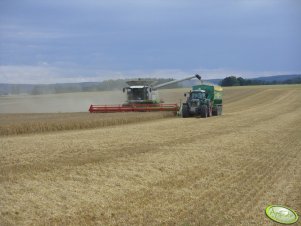 Claas Lexion 600 i Fendt 930 + HAWE