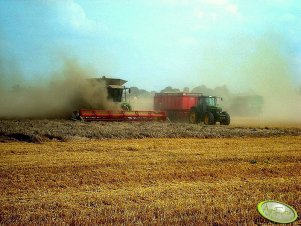 Claas LEXION 600 & John Deere