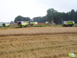 Claas Lexion 770 & 580 3x
