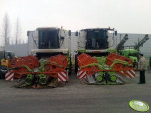 Claas Lexion + Tucano