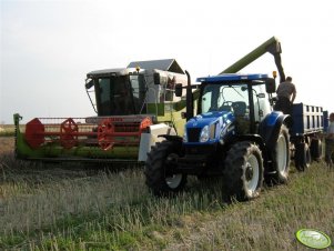 Claas Medion 310 & New Holland TS 115A + P78 S