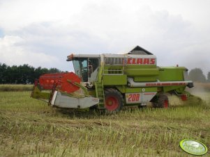 Claas Mega 208 + C600AC