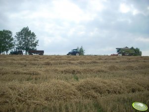 Claas Mega Dominator 204, Ursus 1634 i NH