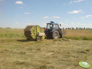 Claas Rollant  44 & Pronar Zefir 85