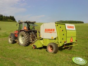 Claas Rollant 46 RC + MF 3080