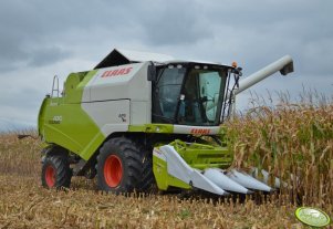 Claas Tucano 430 + Claas Conspeed 6-75 FC