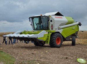 Claas Tucano 430 + Claas Conspeed 6-75 FC