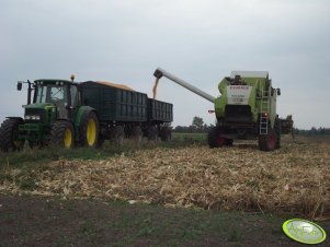 Claas Tucano 430 z Olimac Drago