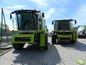 Claas Tucano 450 + Lexion 540