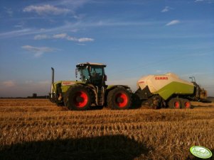 Claas Xerion i Quadrant