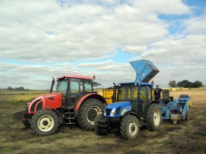 New Holland T4020 i Zetor Forterra 9641