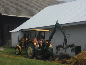 Ursus C-330m & Ładowacz warfama troll 350