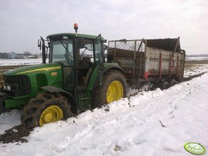 John Deere 6420 + Cynkomet