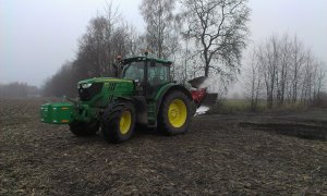 John Deere 6170r +Kuhn VM153