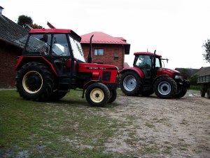 Zetor 7211 i Case IH Maxxum 110 Multicontroller