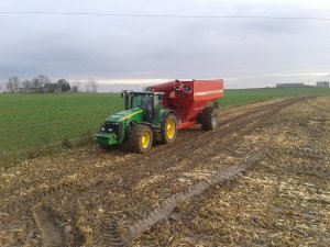 John Deere 8430 i Horsch 34UW -