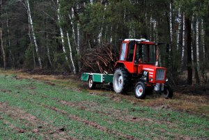 Wladimirec T-25A + Dwukółka