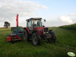 Massey Ferguson 3080 & Mengele Sh-20  & Sanok