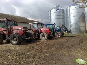 MF 4255, Case 7110 i Landini Powerfarm 80