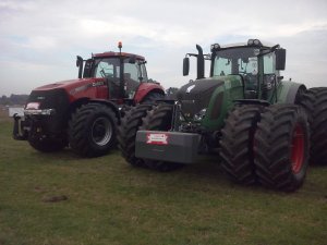 Case Magnum 370 CVX & Fendt 936 Vario